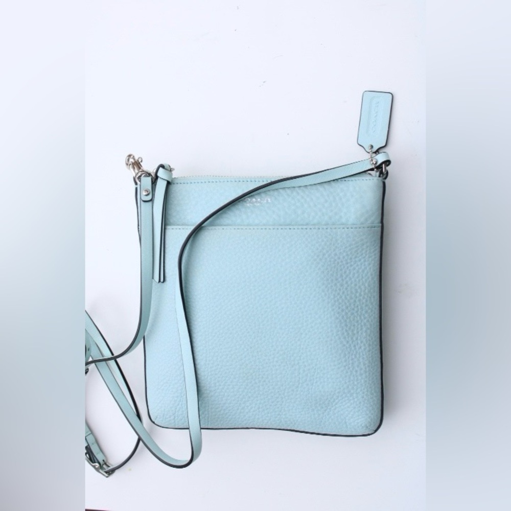 Coach leather “Kitt” cross body  bag - Picture 9 of 16